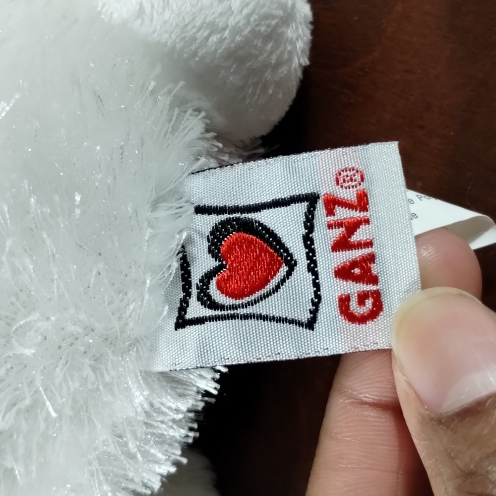 ✓Ganz Webkinz #HM078 WHITE BUNNY RABBIT Plush Stuffed Animal Toy (no code) - Picture 11 of 12